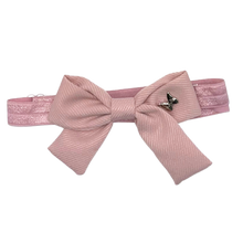 Load image into Gallery viewer, Shimmer Cotton Baby Band - Mauve
