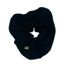 Load image into Gallery viewer, Corduroy Oversized Scrunchie - Black