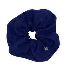 Load image into Gallery viewer, Corduroy Oversized Scrunchie - Navy