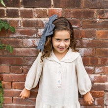 Load image into Gallery viewer, Mini Tweed Clip - Navy