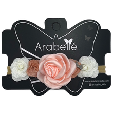 Load image into Gallery viewer, Newborn Flower Baby Band - Blush
