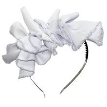 Load image into Gallery viewer, Shimmer Cotton Headband - White

