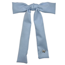 Load image into Gallery viewer, Shimmer Cotton Large Clip - Powder Blue

