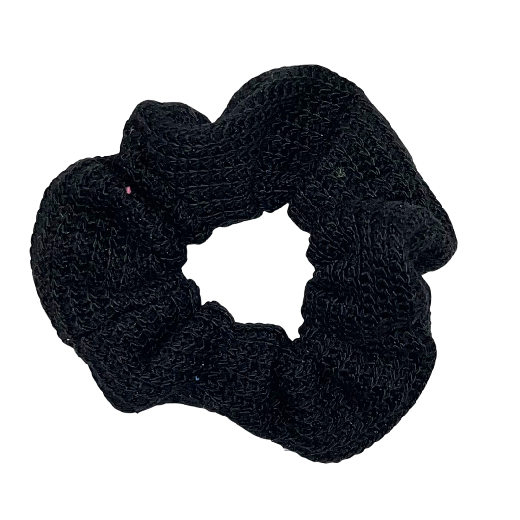 Sweater Scrunchie - Black