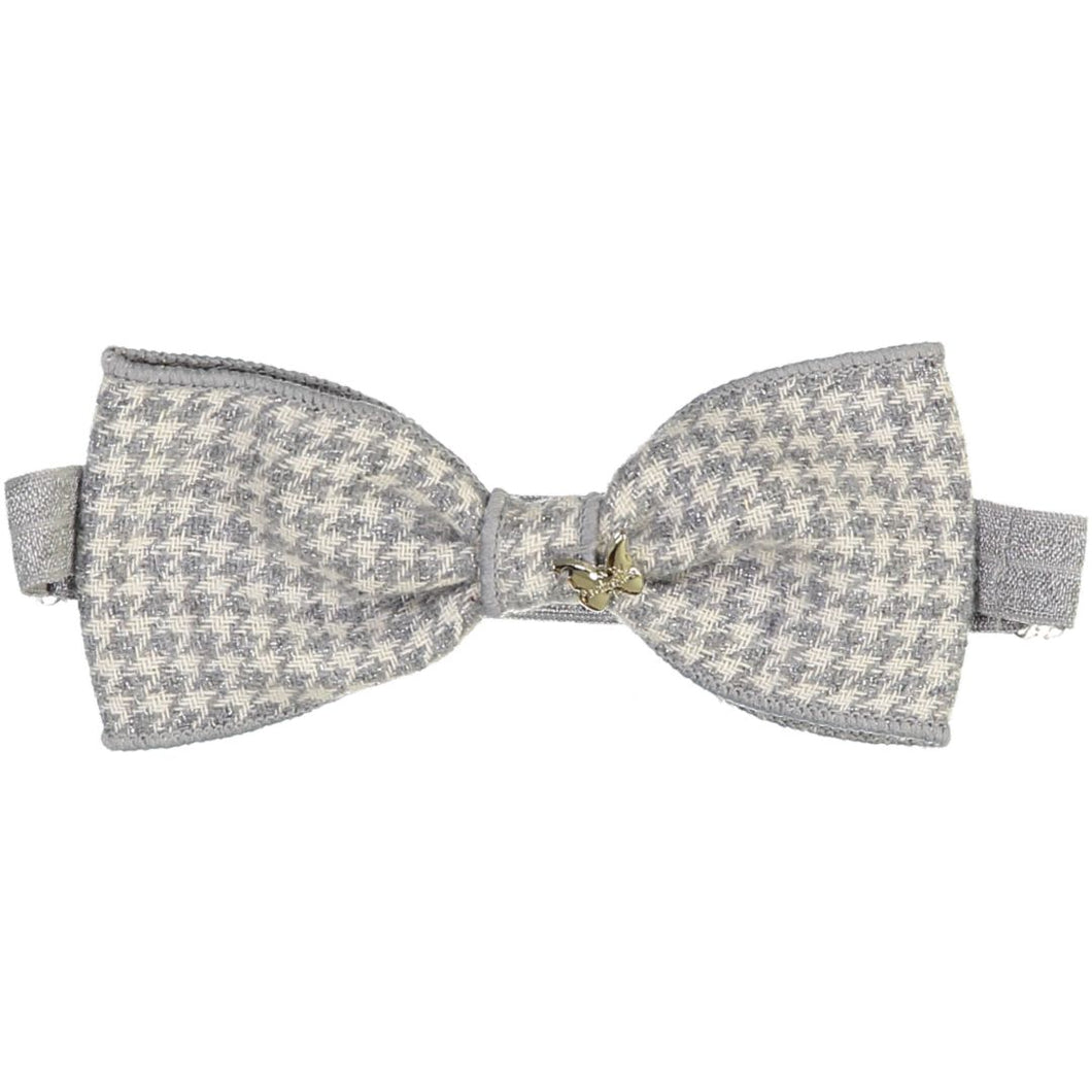 Shimmer Houndstooth Baby Band - Grey