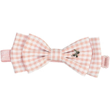 Load image into Gallery viewer, Gingham Bow Baby Band - Mauve
