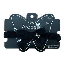 Load image into Gallery viewer, Chenille Bow Baby Band - Black
