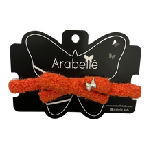 Load image into Gallery viewer, Chenille Bow Baby Band - Brick
