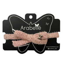 Load image into Gallery viewer, Chenille Bow Baby Band - Mauve
