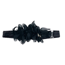 Load image into Gallery viewer, Chiffon Baby Band - Black
