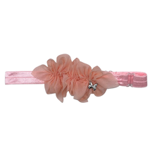 Load image into Gallery viewer, Chiffon Baby Band - Blush
