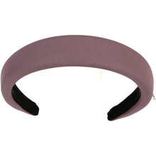 Load image into Gallery viewer, Leather Padded Headband - Steel
