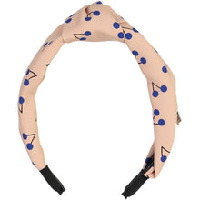 Load image into Gallery viewer, Cherry Top Knot Headband - Blush
