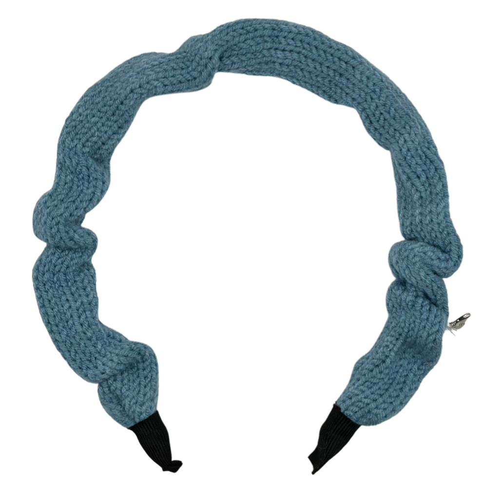 Chunky Knit Headband - Slate