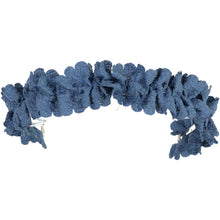 Load image into Gallery viewer, Gauze Scalloped Headband - Sapphire
