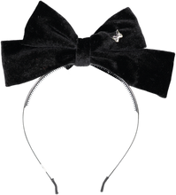 Load image into Gallery viewer, Velvet Bow Headband - Black
