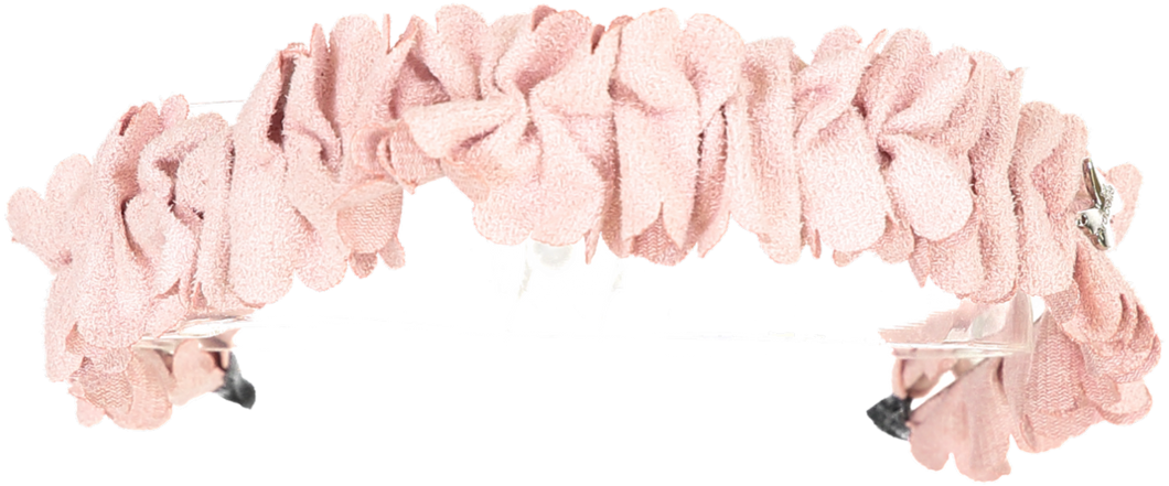 Scalloped Edge Headband - Mauve