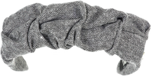 Load image into Gallery viewer, Mini Tweed Pinned Headband - Black
