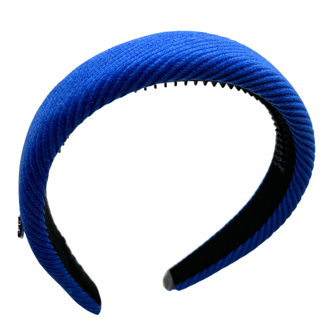 Corduroy Padded Headband - Royal