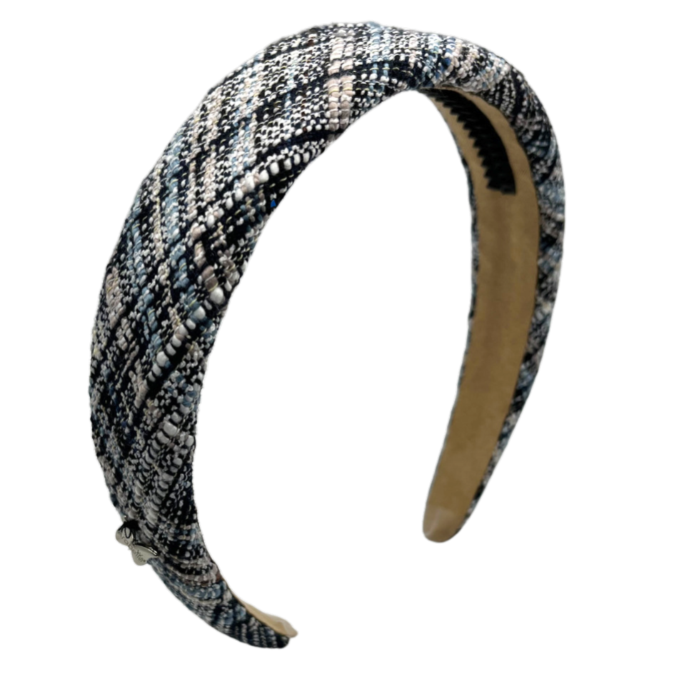 Knitted Padded Headband - Multi Tweed