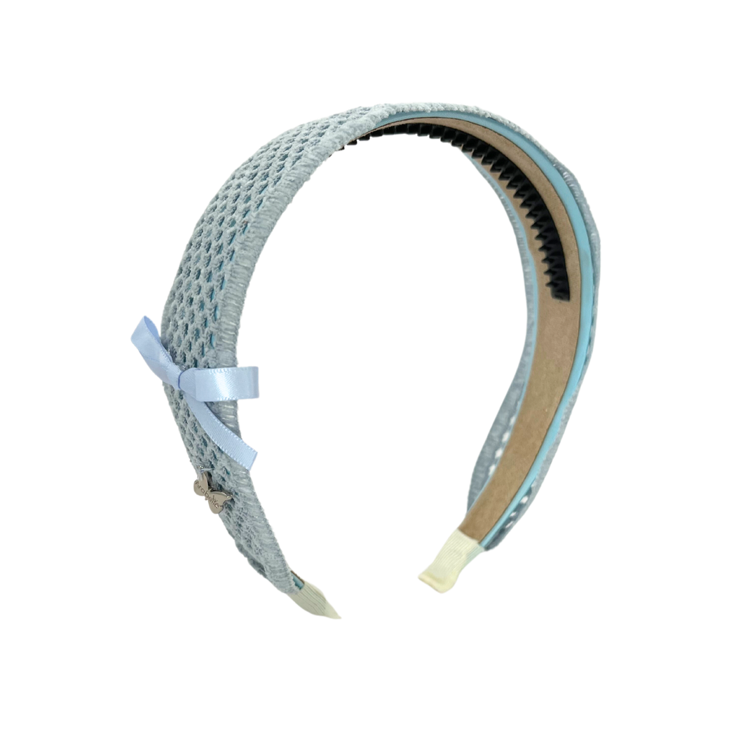 Classic Net Headband - Powder Blue