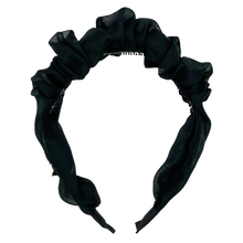 Load image into Gallery viewer, Chiffon Headband - Black
