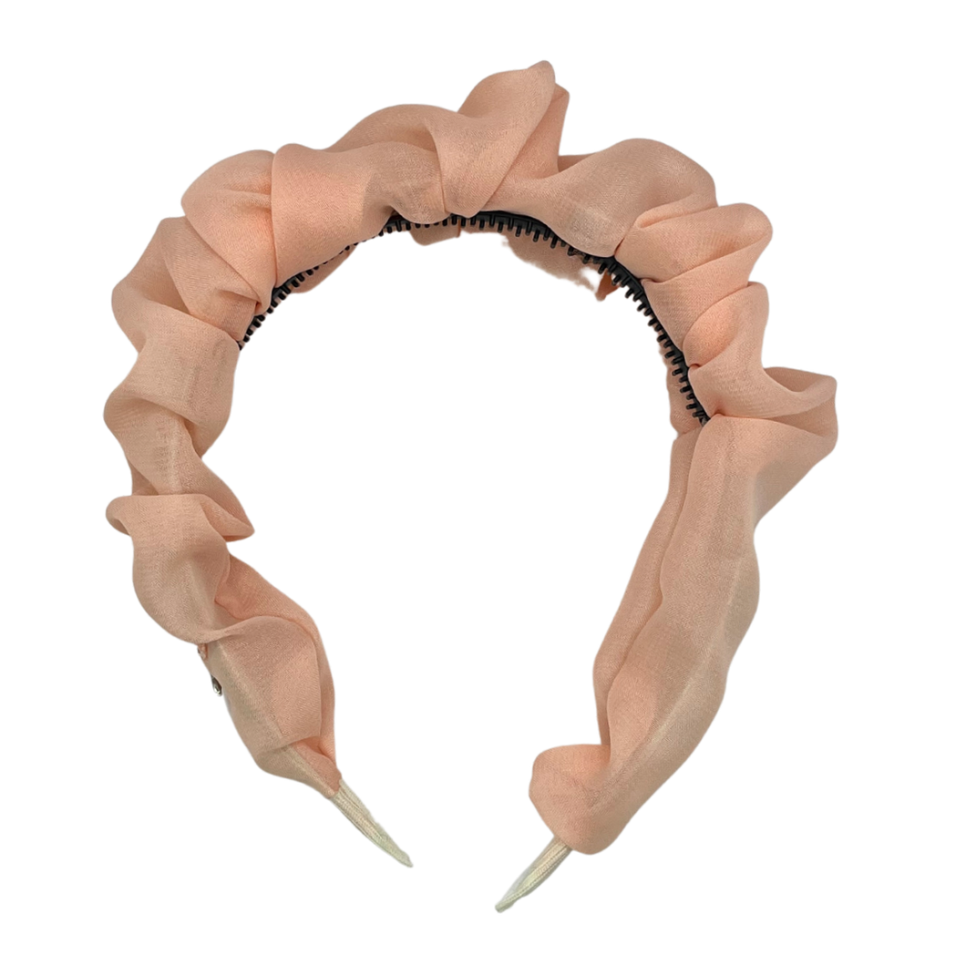 Chiffon Headband - Blush