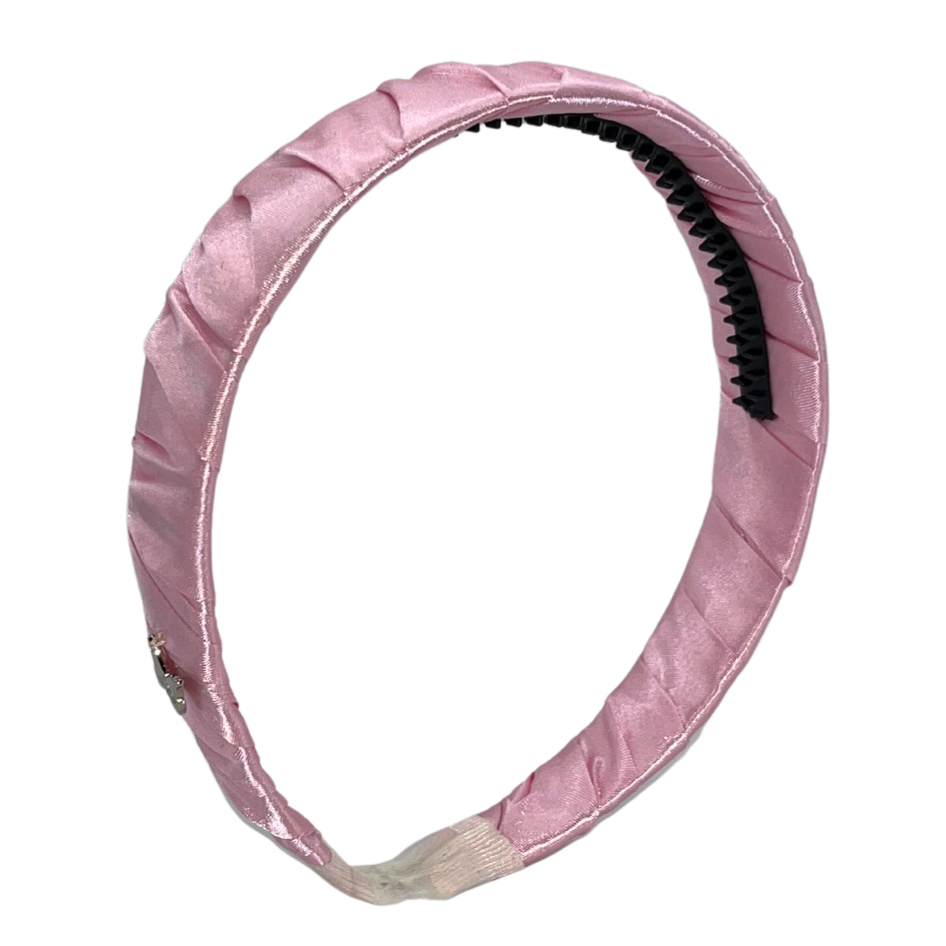 Satin Headband - Blush