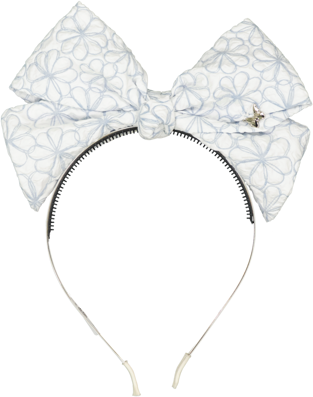 Floral Headband - Sky Blue