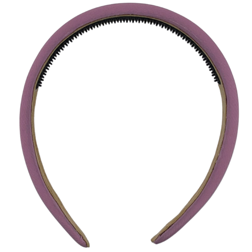 Smooth Chiffon Padded Headband - Mauve