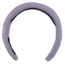 Load image into Gallery viewer, Organza Padded Headband - Violet
