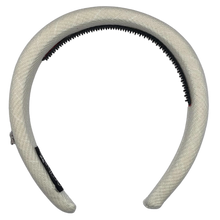 Load image into Gallery viewer, Ribbed Padded Headband - White
