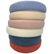 Load image into Gallery viewer, Ribbed Padded Headband - Denim
