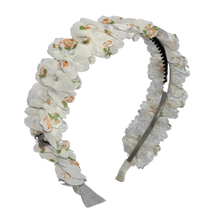 Load image into Gallery viewer, Mini Floral Headband - Cream
