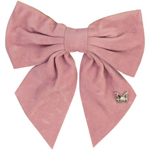 Load image into Gallery viewer, Velvet Bow Clip - Mauve
