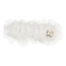 Load image into Gallery viewer, Tulle Snap Clip - White
