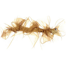 Load image into Gallery viewer, Organza Bow Clip - Caramel
