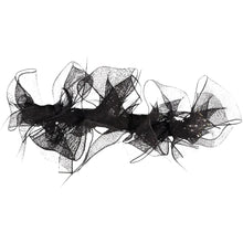 Load image into Gallery viewer, Organza Bow Clip - Black
