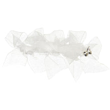 Load image into Gallery viewer, Organza Bow Clip - White
