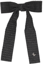 Load image into Gallery viewer, Quilted Velour Large Clip - Black
