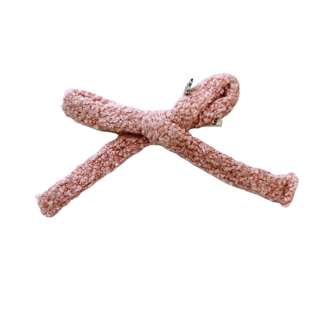 Chenille Medium Clip - Mauve
