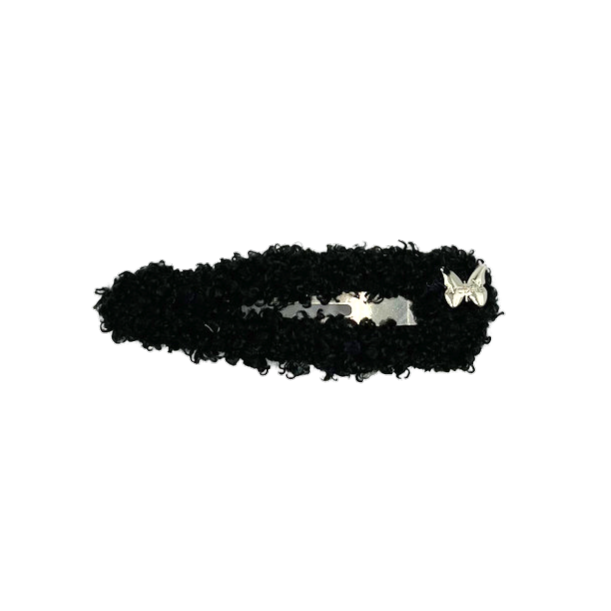 Teddy Snap Clip - Black