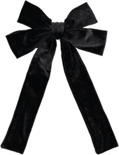 Load image into Gallery viewer, Velvet Bow Clip - Black
