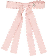 Load image into Gallery viewer, Scalloped Edge Large Clip - Mauve
