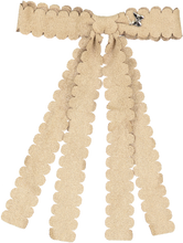 Load image into Gallery viewer, Scalloped Edge Large Clip - Peanut
