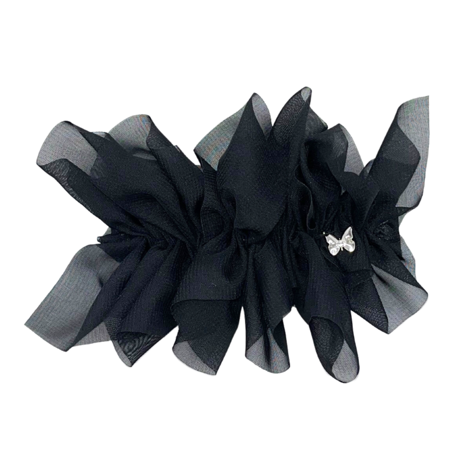 Chiffon Clip - Black