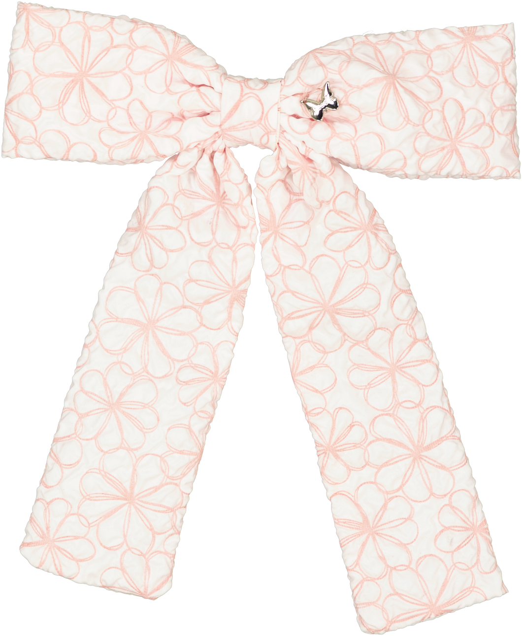 Floral Large Clip - Blush