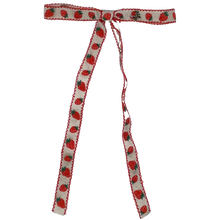 Load image into Gallery viewer, Embroidered Strawberry Large Clip
