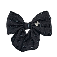Load image into Gallery viewer, Denim Medium Clip - Black Denim
