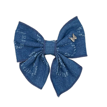 Load image into Gallery viewer, Denim Medium Clip - Chambray
